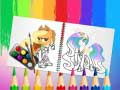 Laro Matamis na Aklat ng Kulay ng Pony online