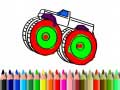 Laro Bumalik sa Paaralan: Pagkulay ng Monster Truck online