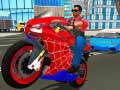 Laro Tagapag-simula ng Hero Stunt Spider Bike 3D online