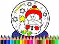 Laro Bumalik sa Paaralan: Aklat ng Kulay ng Pasko online