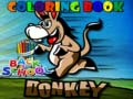 Laro Bumalik sa paaralan: Coloring Book na 'Donkey' online