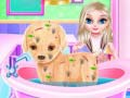Laro Surgery ng Puppy ng Baby Elsa online