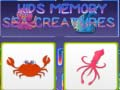 Laro Memory ng mga Bata sa mga Nilalang ng Dagat online