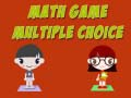 Laro Laro ng Matematika na Maramihang Pagpipilian online