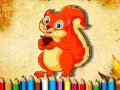 Laro Aklatan ng Pagpinta ng Squirrel online