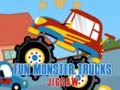 Laro Masayang Jigsaw ng Monster Trucks online