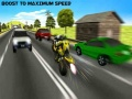 Laro Mga stunt ng bisikleta sa trapiko sa highway online