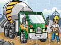 Laro Puzzle ng Mga Truck ng Konstruksyon online