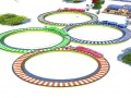 Laro Labanan ng Tren Lowpoly online