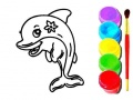 Laro Aklatan ng Pagkulay ng Dolphin online