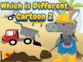 Laro Alin ang naiiba sa cartoon 2 online