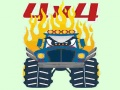 Laro Pahina ng Pagkulay ng Monster Trucks online