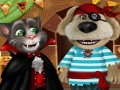 Laro Nagsasalitang Tom at Angela: Halloween Party online