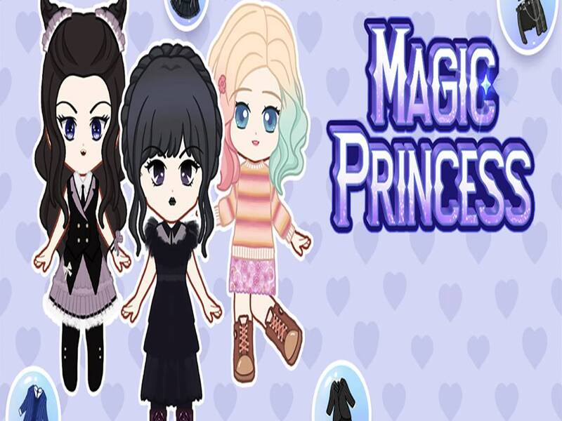Laro Magic Princess: Magbihis ng manika online