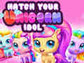 Laro Ihatch ang Iyong Unicorn Idol online