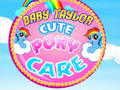 Laro Baby Taylor: Pangangalaga sa Cute Pony online