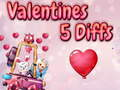 Laro Valentine 5 Pagkakaiba online