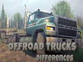 Laro Pagkakaiba ng Offroad Trucks online