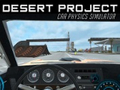 Laro Simulator ng Pisika ng Kotse ng Proyekto ng Disyerto online