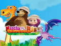 Laro Masha at ang Bear: Dinosaur online