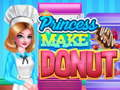 Laro Prinsesa Gumagawa ng Donat online
