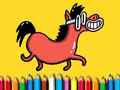 Laro Bumalik sa Paaralan: Aklatan ng Pony Coloring online