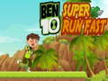 Laro Ben 10 Super Tumakbo Nang Mabilis online