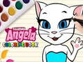 Laro Aklatan ng Pagkulay ng Talking Angela online