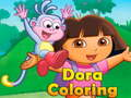 Laro Pagkulay kay Dora online