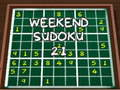 Laro Sudoku ng Weekend 21 online