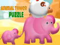 Laro Puzzle ng Hayop na Tower online