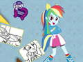 Laro Aklat ng Kulay ng Equestria Girls online