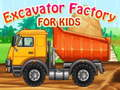Laro Pabrika ng Excavator Para sa Mga Bata online