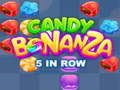 Laro Candy Bonanza: 5 sa Hanay online