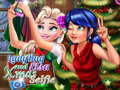 Laro Selfie ng Pasko ni Ladybug at Elsa online