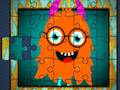 Laro Cute Monsters Jigsaw online