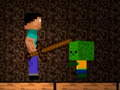 Laro Noob laban sa Zombies - Forest Biome online