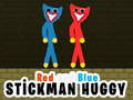Laro Huggy Stickman Pula at Asul online