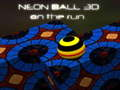 Laro Neon Ball 3D sa Takbuhan online