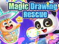 Laro Pagsagip ng Panda Magic Drawing online