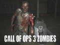 Laro Tawag ng Ops 3: Zombie online