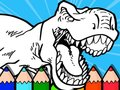 Laro Pagpipinta ng mga Dinosaur para sa mga Bata online