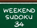 Laro Sudoku ng Katapusan ng Linggo 34 online