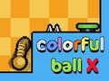 Laro Makulay na Bola X online
