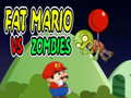 Laro Matabang Mario laban sa Zombies online