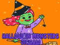 Laro Puzzle ng mga Halimaw ng Halloween online