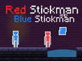 Laro Pulang Stickman at Asul na Stickman online