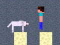 Laro Minicraft: Ang Pakikipagsapalaran ni Steve at ng Wolf online