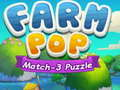 Laro Farm Pop Match-3 Palaisipan online