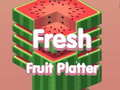 Laro Plato ng sariwang prutas online